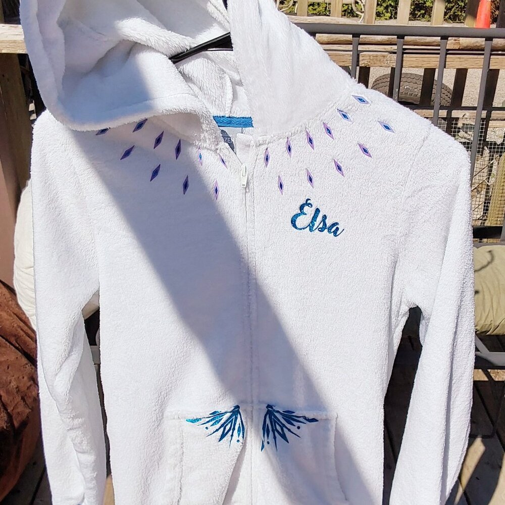 Elsa hooded onesie